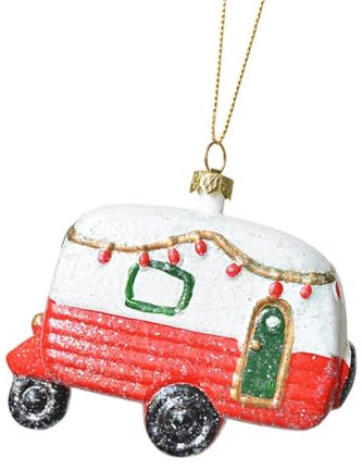 Folpus Weihnachtsbaum-Hängedekoration, Bus-Anhänger, Festival-Foto-Requisite, Weihnachtsschmuck für Wohnheim, Einweihungsparty, Winter