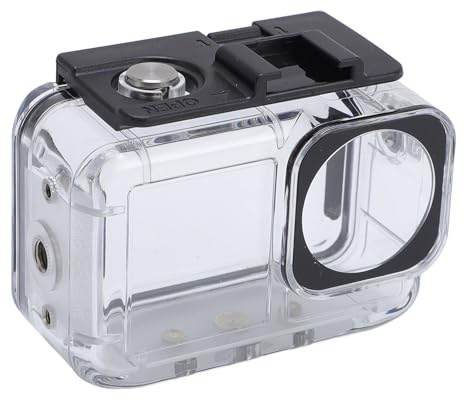 Alloggiamento di Protezione della Telecamera, Custodia Subacquea della Fotocamera 45m 148ft Acqua per l'azione 5 Pro (Con filtro)