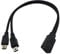 Halokny USB C Splitter Charge Cable,1 Feet USB Type C Female to 2 Dual Mini USB Male Y Splitter Extension Charging Cable(Only for Charging)