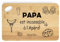 Planche à découper personnalisée pour Papa – Texte modifiable – Cadeau Fête des Pères original – Gravure laser 30x20 cm – Apéro, humour, prénom enfant