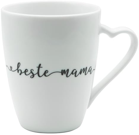 Taza con asa de corazón de 300 ml