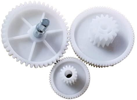 OSNIYAW 3 pz/Set tritacarne tritacarne Ingranaggi in plastica per Uso Domestico Salsiccia ripieno processore Ricambio Cambio Ricambio elettrodomestico da Cucina Strumenti Fai da Te