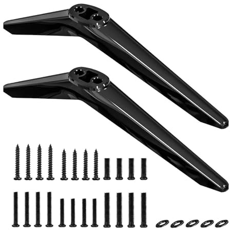 Stable Anti Slip TV Base Stand,Compatible For TCL,Compatible For Roku,Smart TV Desktop Pedestal Feet Mount Replacement Bracket Parts