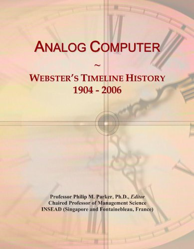 Analog Computer: Webster's Timeline History, 1904 - 2006