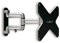 PureMounts TV Wandhalterung PM-Style-37C - Flach, vollbeweglich, neigbar, kippbar, schwenkbar für Fernseher bis 94cm / 37 Zoll/VESA 200