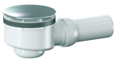 Dallmer Duschwannenablauf ORIO Haube verchromt DN 50 160201
