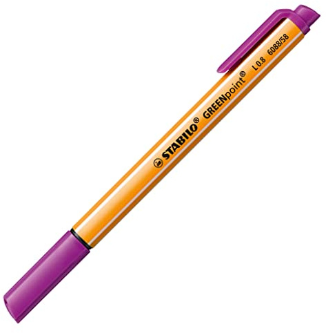 STABILO - Umweltfreundlicher Filzschreiber - GREENpoint - Einzelstift - lila