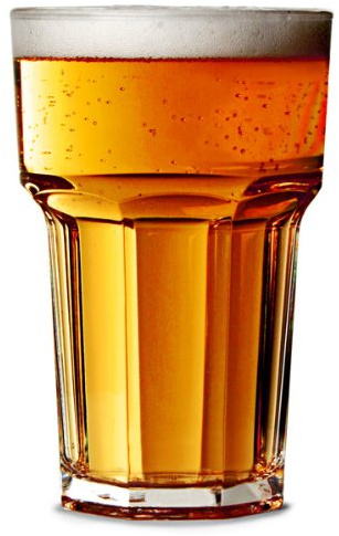 BB Plastics Elite Remedy Polycarbonate Half Pint Nucleated Tumblers CE 10oz / 285ml - Set of 4 - Granity Hiballs