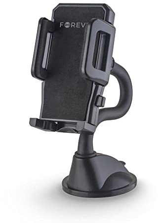 FOREVER CH-140-360 Grad Handyhalterung Auto Armaturenbrett - kfz Handyhalterung Windschutzscheibe - Handy Saugnapf Halterung - Smartphone Universal Telefonhalterung Auto für alle Smartphone