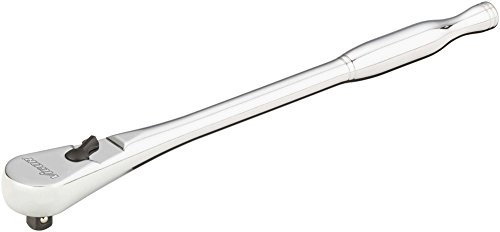 Vigor Vollstahl-Umschaltknarre (1/4 Zoll (6,3 mm) Vierkantantrieb, feinverzahnt mit 72 Zähnen, geschlossenes System) V4944