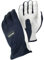 Ejendals Lederhandschuh Tegera 124, Größe 9, 1 Stück, blau/weiß, 124-9