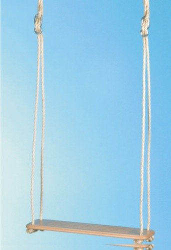 Brettschaukel Holz gerade 48x15cm TÜV/