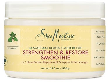 Shea Moisture Jamaican Black Rizinusöl Smoothie, 340 ml