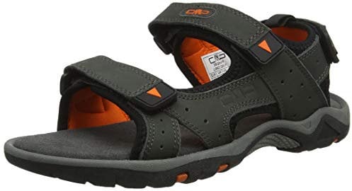 CMP ALMAAK HIKING SANDAL, Sandalo Sportivo Uomo, Grey, 41 EU