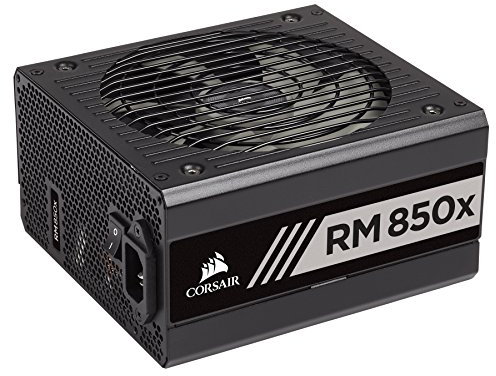 Corsair RM850x, Fuente de Alimentación, 1, Negro