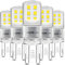Lepro 2.6W G9 LED Lampe 320 Lumen, Kein Flackern, 6000k kaltweiß G9 LED Leuchtmittel Ersatz 30W G9 Halogenlampe, 300° Abstrahlwinkel, nicht dimmbar 5er Pack
