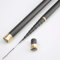 Angelrute Teleskoprute Super Light Hart Carbon Fiber Hand Angelrute Teleskop Angelrute 2.7M 3.6M 3.9M 5M 5.4M 6.3M 7.2M 8M 9M 10M Stream-Rod Carp Fishing Pole (Color : Black, Size : 3.6m)