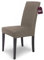 Scheffler Home Premium Stuhlhusse Mia Taupe 6er Set Stretch Husse für Schwingstühle Waschbarer Microfaser Bezug mit blickdichter Struktur als stilvoller Stuhlüberzug – Öko-Tex Zertifiziert
