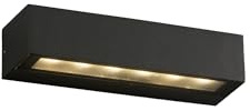 Faro Barcelona 71901 - DORO 220 Dunkelgraue Wandleuchte