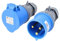 TPelectric CEE - Juego de conectores hembra (32 A, 3 pines)
