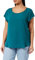ONLY Damen Einfarbige Kurzarm Bluse Basic Rundhals Ausschnitt Blusen T-Shirt Blouse Oberteil ONLVIC, 15142784, Sycamore,36