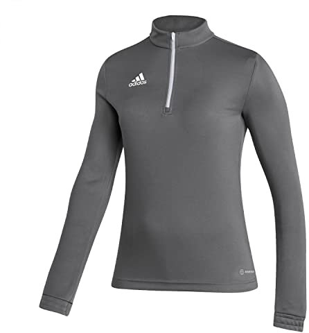 adidas Women's Entrada 22 Training Top, Team Grey Four, XXS