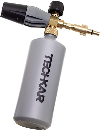 FOAM PRO TECHKAR Schaumlanze Schaumkanone kompatibel mit Black Decker Hobby Hochdruckreiniger 1000ml 180bar