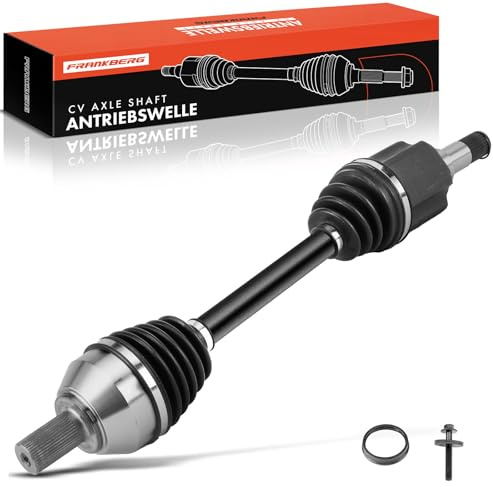 Frankberg Antriebswelle Achswelle Schaltgetriebe Vorderachse Links | Kompatibel mit Galaxy WA6 Mondeo IV BA7 Mondeo IV Stufenheck BA7 S-Max WA6 Replace# 6G913B437BE