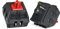 Kailh KT MX Switch Blue Red Black Brown 3-Pin Switch Suitable for Game Console Keyboard Compatible with Cherry MX Switch (KT Red 72 Pieces)