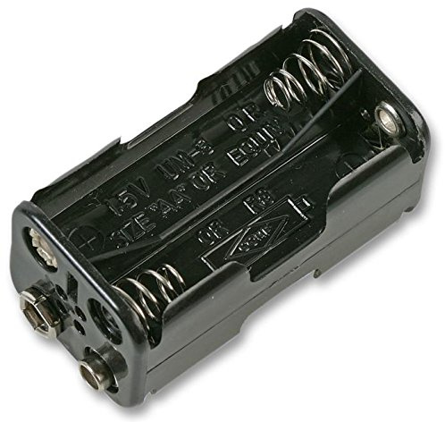 Battery Holder, 4XAA SNAP SXS,OPP, Battery Holders Accessories, Qty X 1