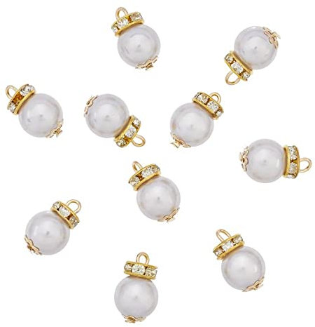 Miniatur Wichteltür Christbaumkugeln, ca. 1cm, 10 Stück Hobbyfun Grau