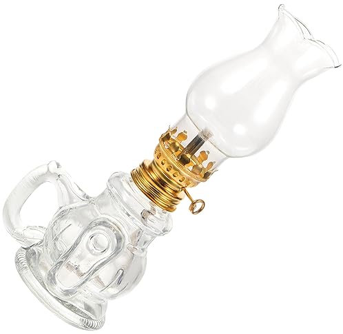 Yardwe 1 Satz Öllampen Für Den Innenbereich Vintage Antike Öllaternen Vintage Petroleumlampe Kerosin-Laterne Vintage Petroleumlaterne Elektrische Alte Öllaterne Glas Haushaltsprodukte
