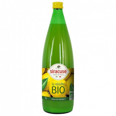 SIRACUSE | Siracuse Jus De Citron Bio 1L | Lot De (2) | livraison offerte