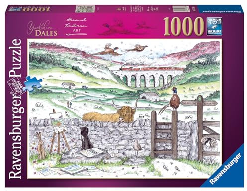 Ravensburger British Yorkshire Dales 1000 Piece Jigsaw Puzzles for Adults and Kids Age 12 Years Up