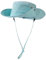 Comhats Sonnenhut Damen UV Schutz 50 mit Pferdeschwanzloch Faltbar wasserdichte Safari Hut Herren Outdoor Wanderhut Boonie Hat Breitkrempe tropenhut Sonnenhut zum Angeln Azurblau M 54-57CM