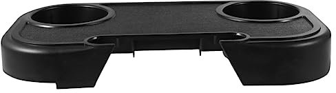 TINEASUR Tragbarer Getränkehalter Tablett Für Liegestuhl Becherträger Zubehör rutschfeste Ablage Für Camping Garten Strand Mit Ausreichend Platz Für Snack Buch Handy