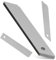 50x Lames Cassables 25 mm Lame Cutter Remplacement Couteau De Tapis Droite Acier De Haute Qualité Tranchant Interchangeables Résistant