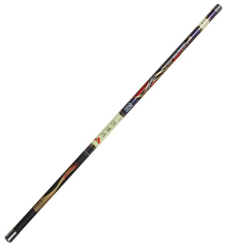 YADLCR Caña de Pescar telescópica 8M-13M Caña de Pescar Larga de Carbono Súper Duro(8m)