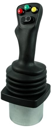 DMETE Joystick Controller SMC82 Series Hall Handle For Construction Machinery Vehicles, Divided Into Left And Right Hand Handle Industrial Joystick Safe Maneuvering(Left-handed,422 output)