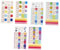 EXCEART 18 Stück 2021 2021 Tischkalender-Aufkleber Registerkarten für monatliche Kalenderaufkleber Zeitschrift Notizen kalender sticker aufkleber kalender Index-Tabs Kalenderregisterkarten