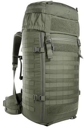 Tasmanian Tiger TT Medic Platoon Pack 57 Liter Medic-Rucksack, Taktischer Medic Pack für Sanitäter, Einsatzkräfte inkl. Zusatz-Taschen und Warrior Belt, Oliv