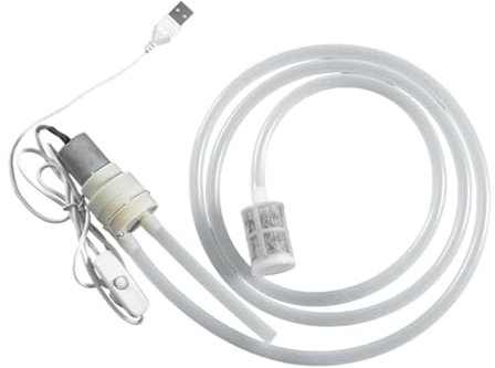 Kuntesetty Dispositivo di sifone elettrico per vino, pompa automatica con tubo, 1.5 M di Tubo