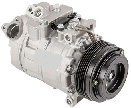 Compresor de aire acondicionado 7SBU16C con embrague compatible con BMW E38 E39 E46 64526910458 64528385919 64526911340 64528385715 64528391474 64526916232