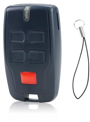 Mando Garaje BFT 433,92 MHz Compatible con Mitto 2 B, Mitto 4, RCB02, RCB04, CLEAR ICE y VINEYARD – Mando a Distancia Universal con Tecnología Rolling Code para Puertas de Garaje Automáticas