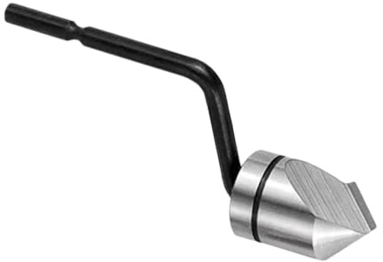 Strumento di smussatura manuale con acciaio di lunga durata per migliorare la lavorazione della svasatura in vari materiali multi smusso