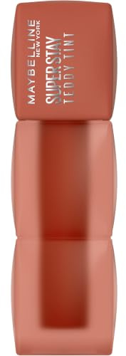Maybelline New York Super Stay Teddy Tint Lippenstift für soft-mattes Finish & langen Halt, Lippenfarbe ohne abzufärben mit Puder-Pigmenten, Nr. 110 Faux Freckles, 5ml
