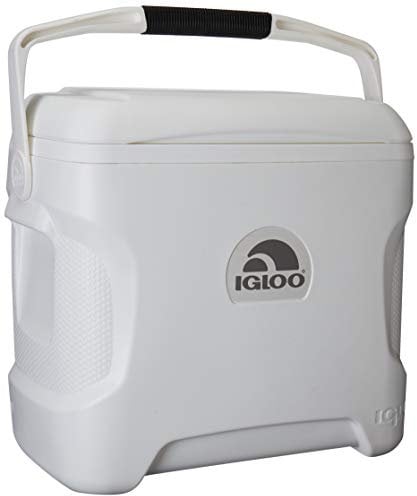 Igloo Nevera portátil Marine Ultra 28 litros Pesca, Nautica, Blanco, 46x29x43