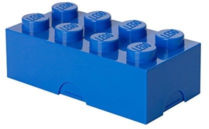 LEGO 4023 - Caja de almuerzo, color azul, 200 x 100 x 75 mm
