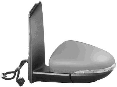 VAN WEZEL 5735807 Außenspiegel Seitenspiegel Seitenrückspiegel Komplettspiegel asphärisch für elektr.Spiegelverstellung beheizbar links