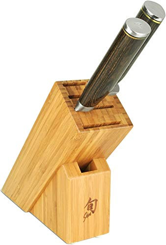 Shun Premier Build-a-Set di Blocchi; Include Coltello da 8 Pollici da Cuoco, martellato a Mano tsuchime Finish, VG-Max Il Centro d'Acciaio, Damasco Rivestimento Argento